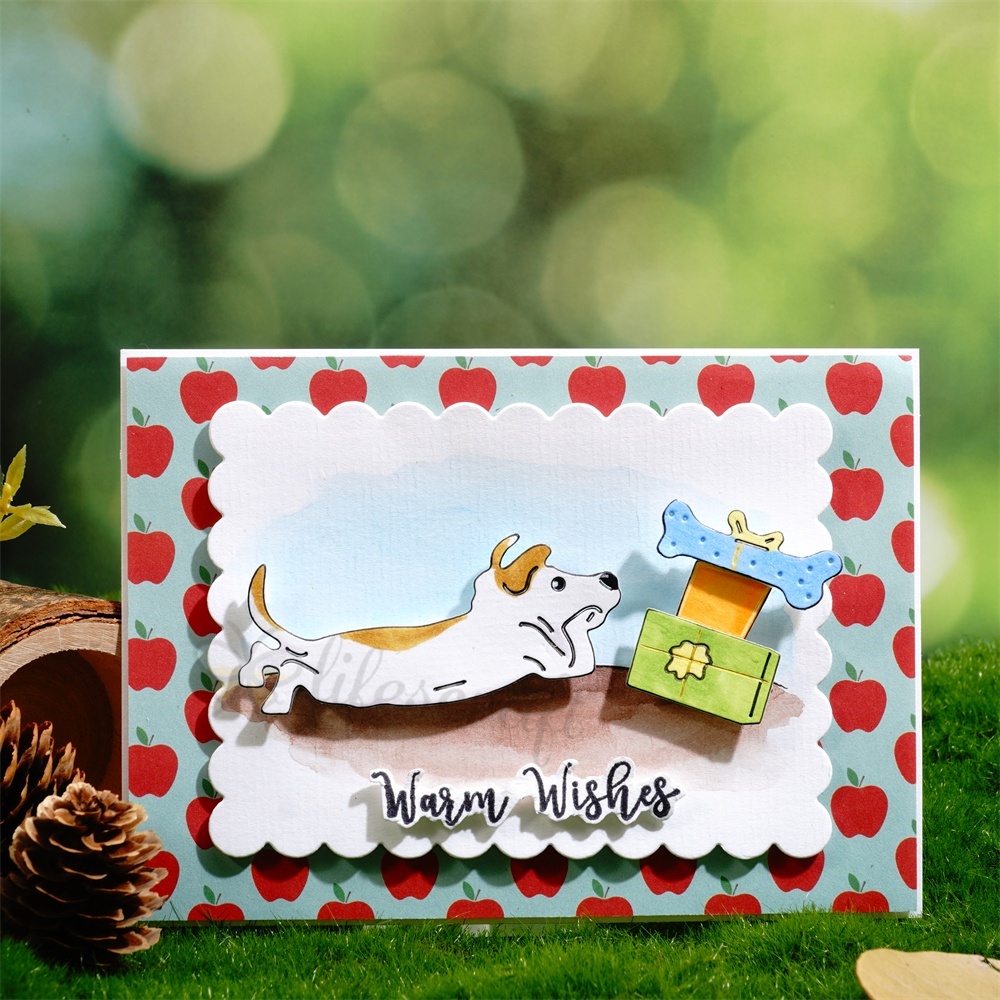 Lifescraft Puppy and Gift Box Metal Cutting Dies