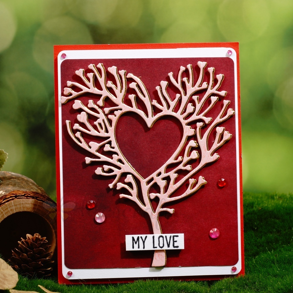 Lifescraft My Love Tree Metal Cutting Dies