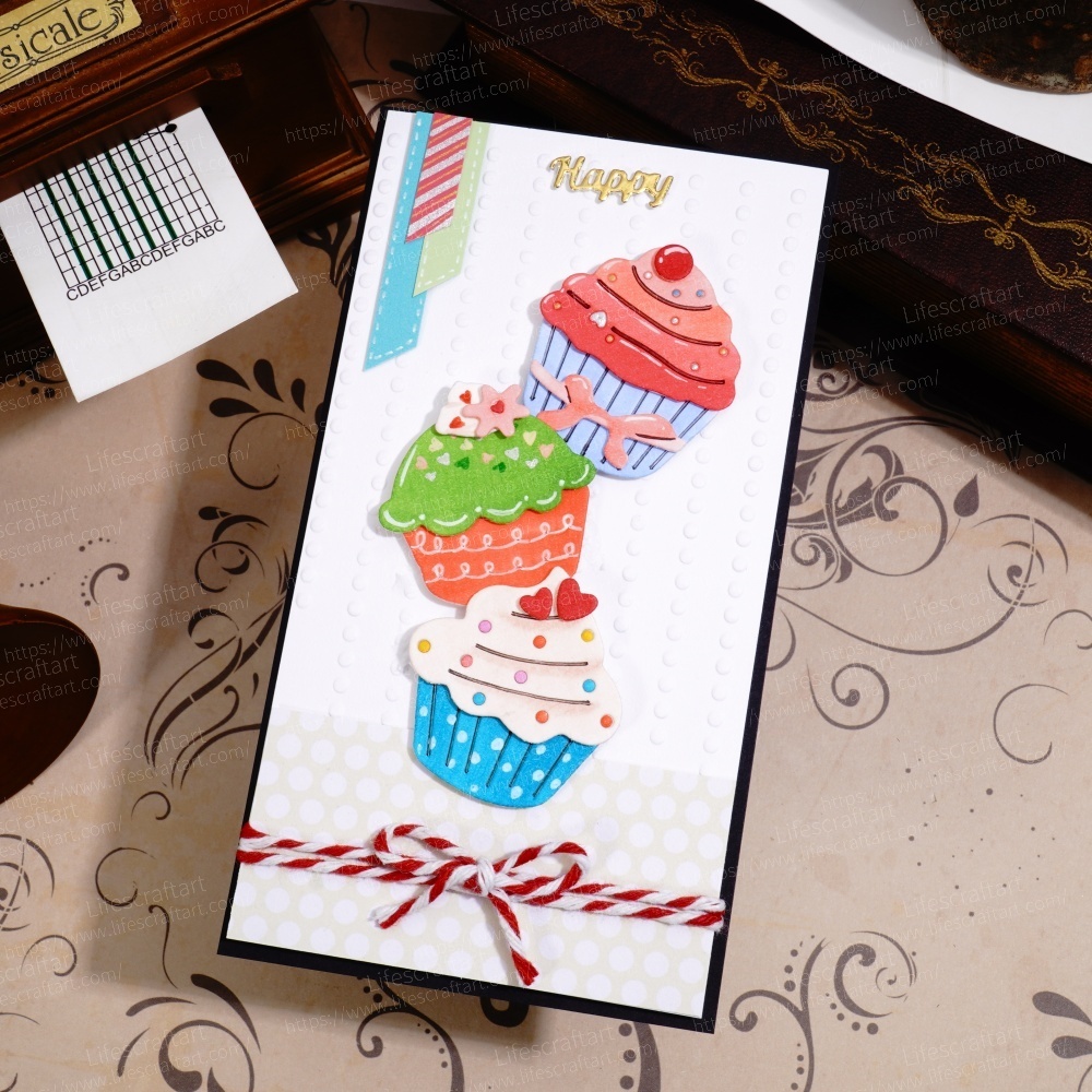 Lifescraft Ice Cream Cake Metal Cutting Dies