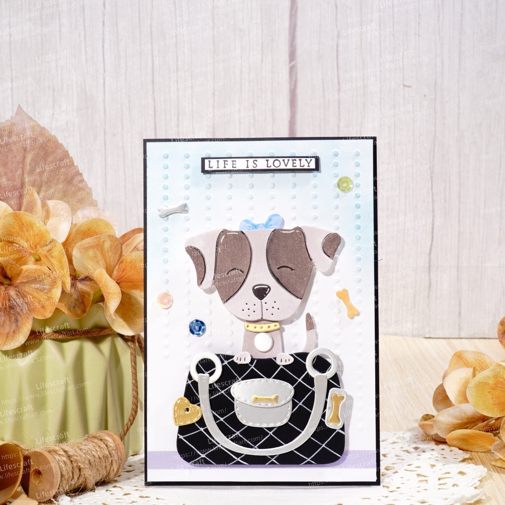 Lifescraft Handbag for the Puppy Metal Cutting Dies