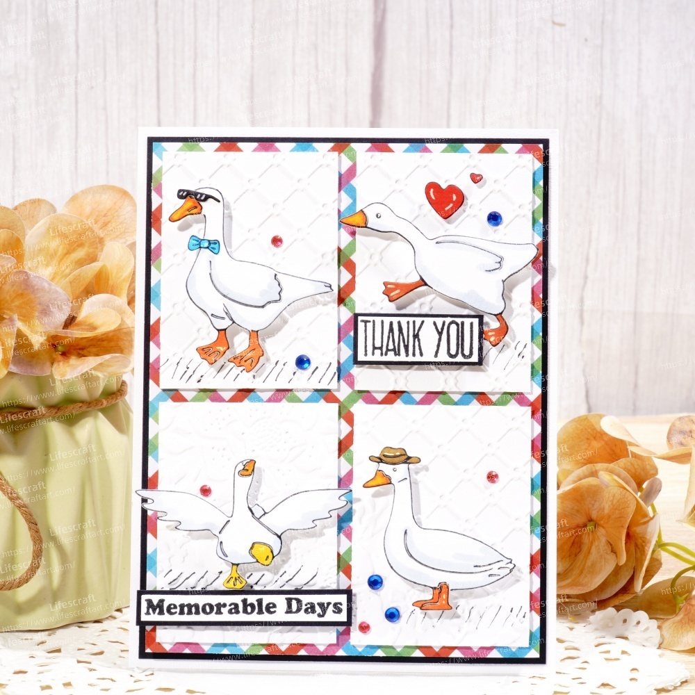 Lifescraft Happy Ducks Metal Cutting Dies