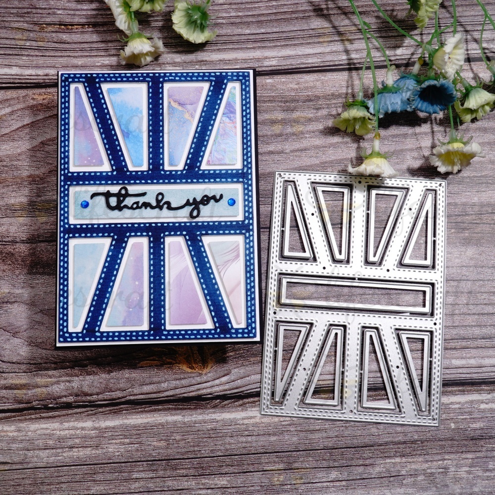 Lifescraft Triangle Background Board Metal Cutting Dies