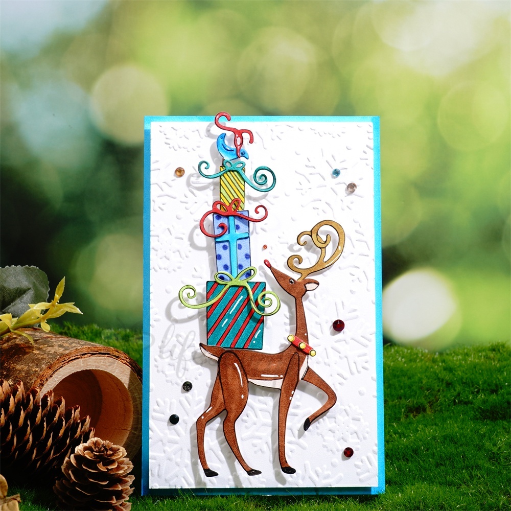 Lifescraft Gift Box on the Back of Elk Metal Cutting Dies