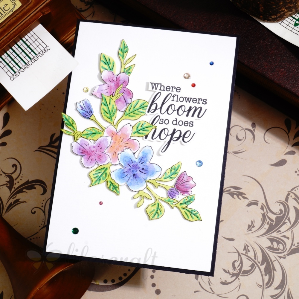 Lifescraft Flowers Bloom Metal Cutting Dies