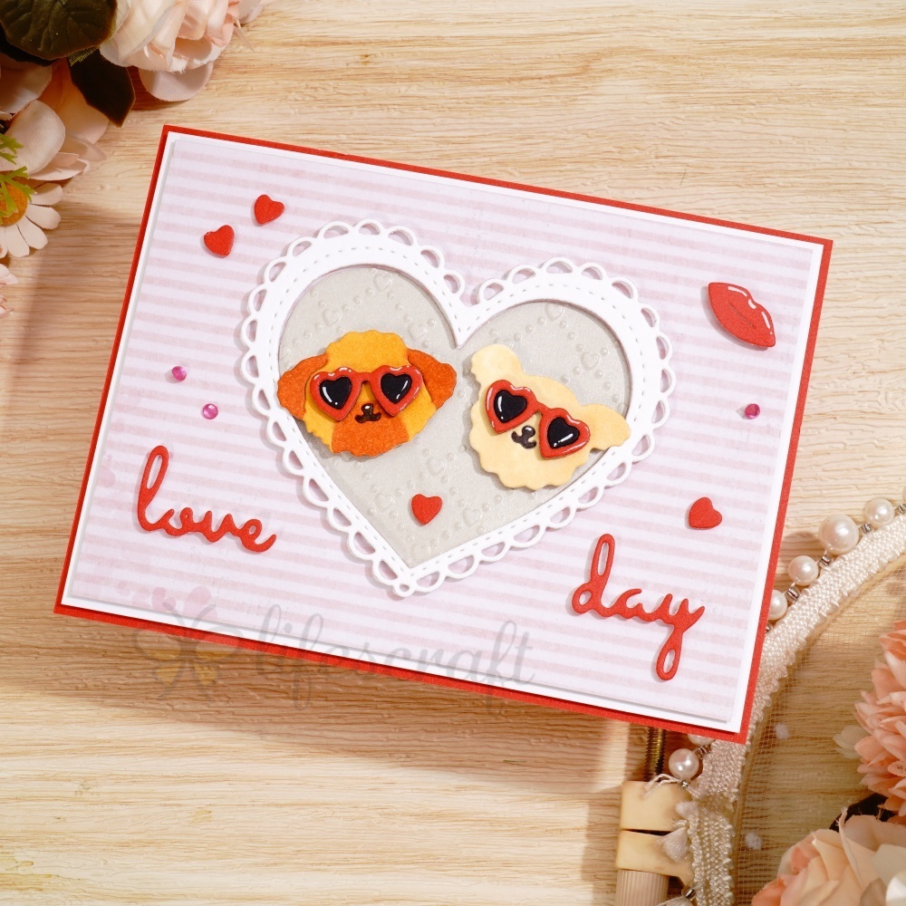 Lifescraft Love Day Metal Cutting Dies