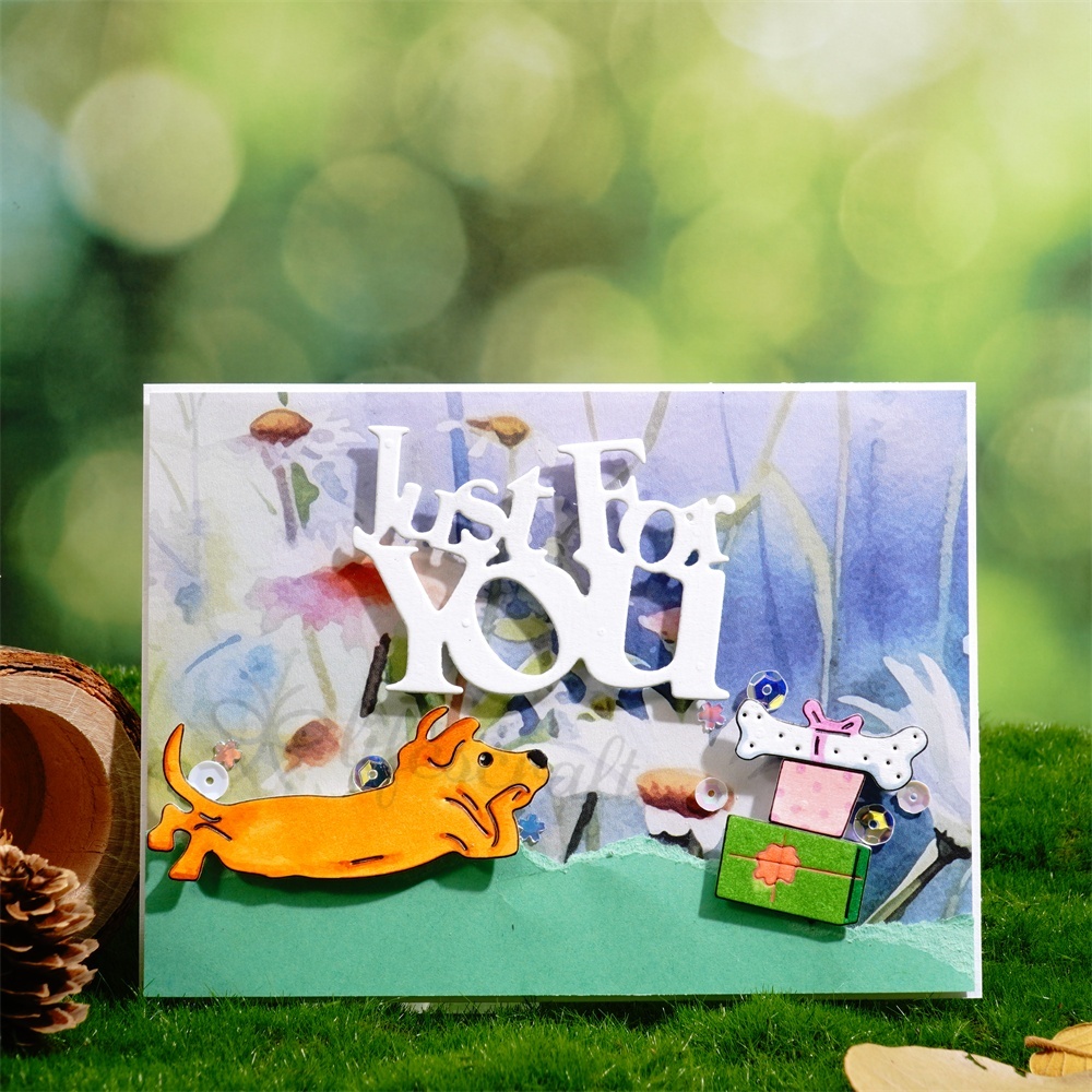 Lifescraft Puppy and Gift Box Metal Cutting Dies