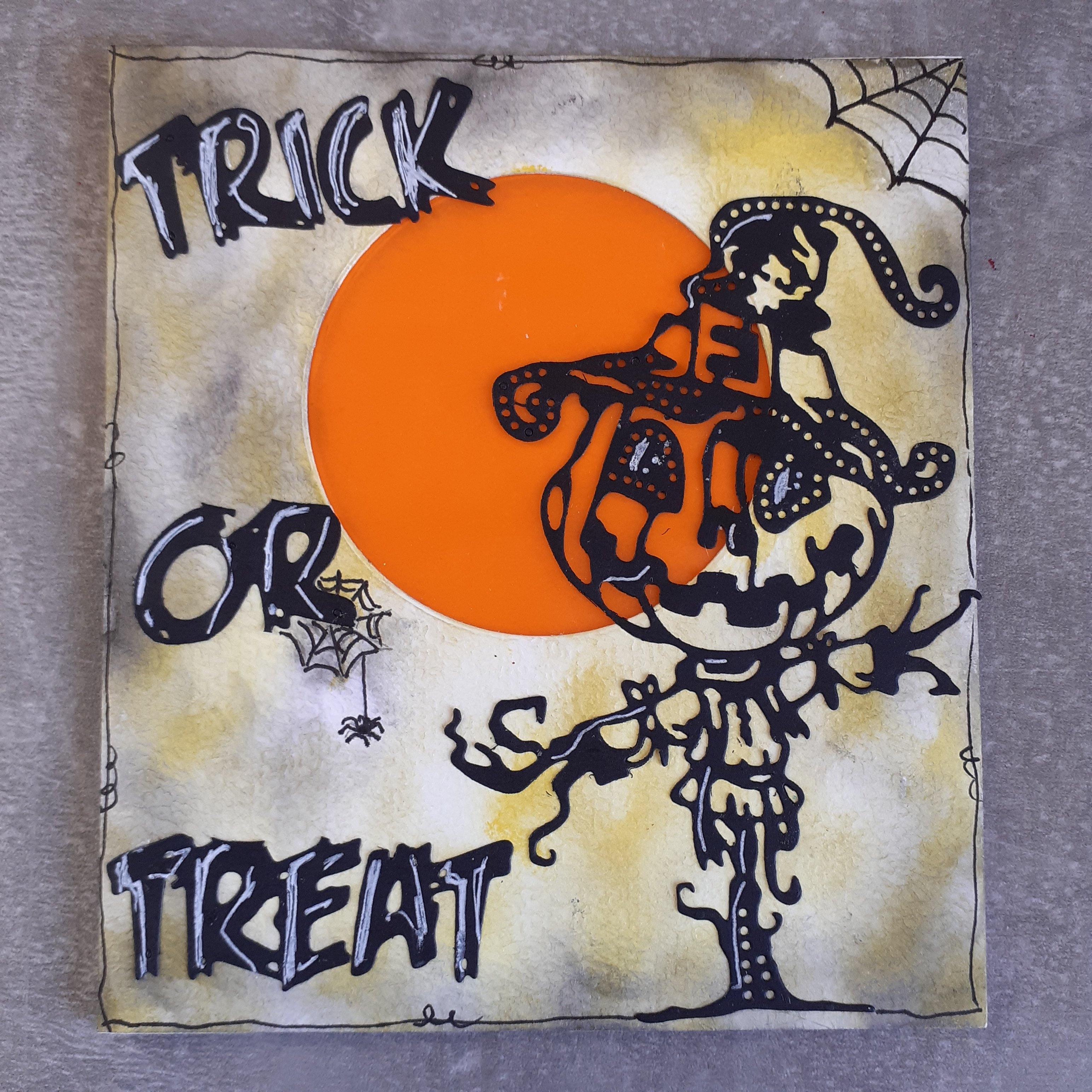 Pumpkin Scarecrow Decor Dies - Inlovearts