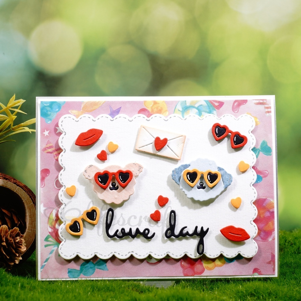 Lifescraft Love Day Metal Cutting Dies