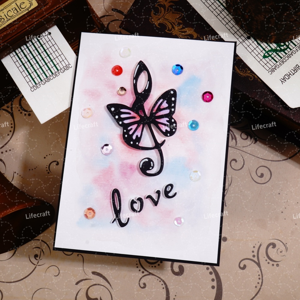 Lifescraft Music Butterfly Metal Cutting Dies