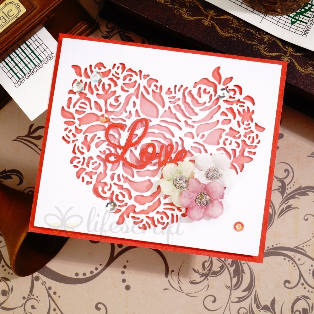 Lifescraft Sweet Heart Metal Cutting Dies