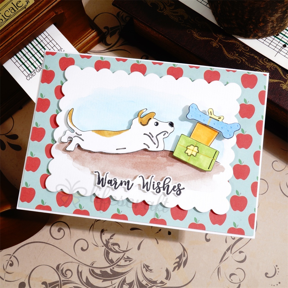 Lifescraft Puppy and Gift Box Metal Cutting Dies