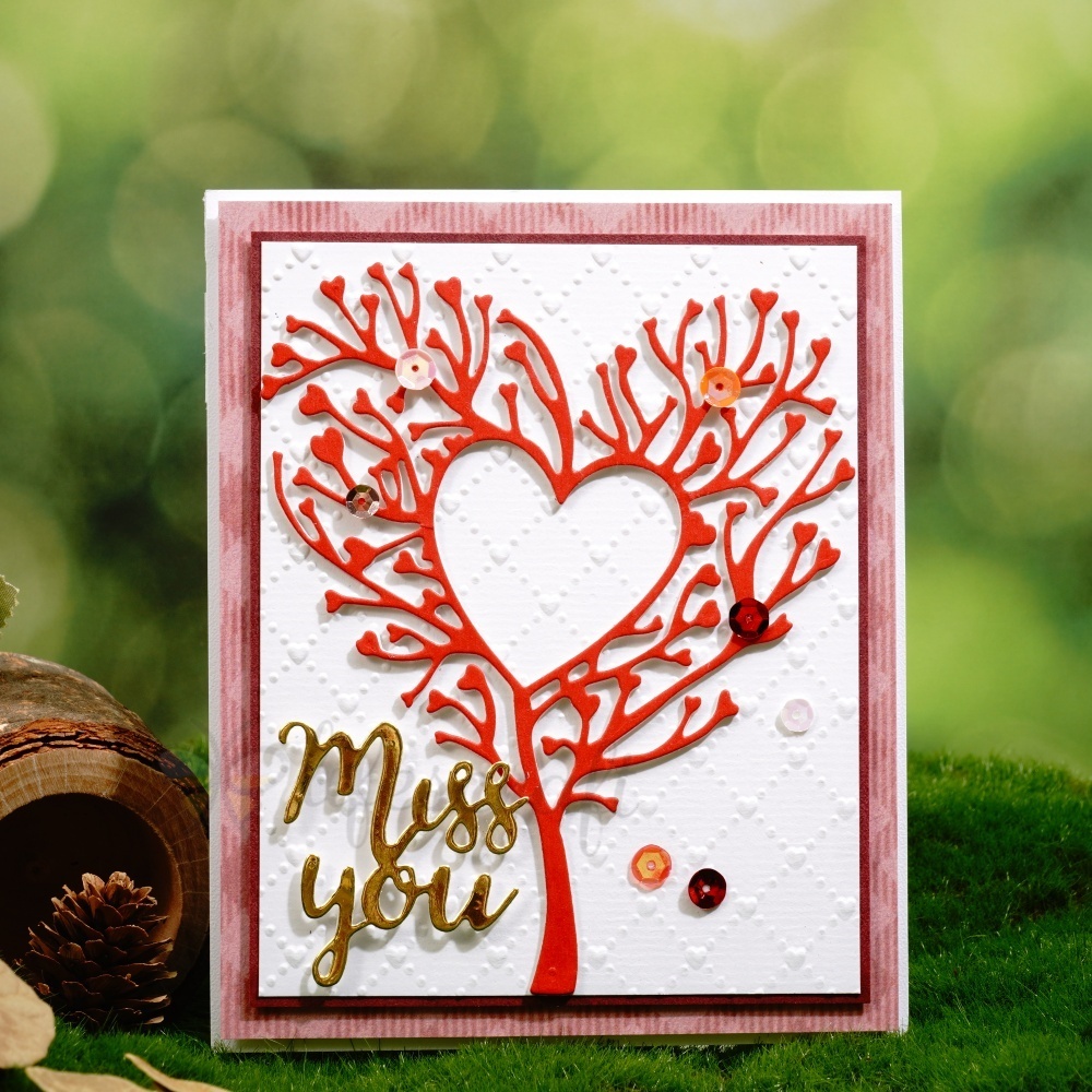 Lifescraft My Love Tree Metal Cutting Dies