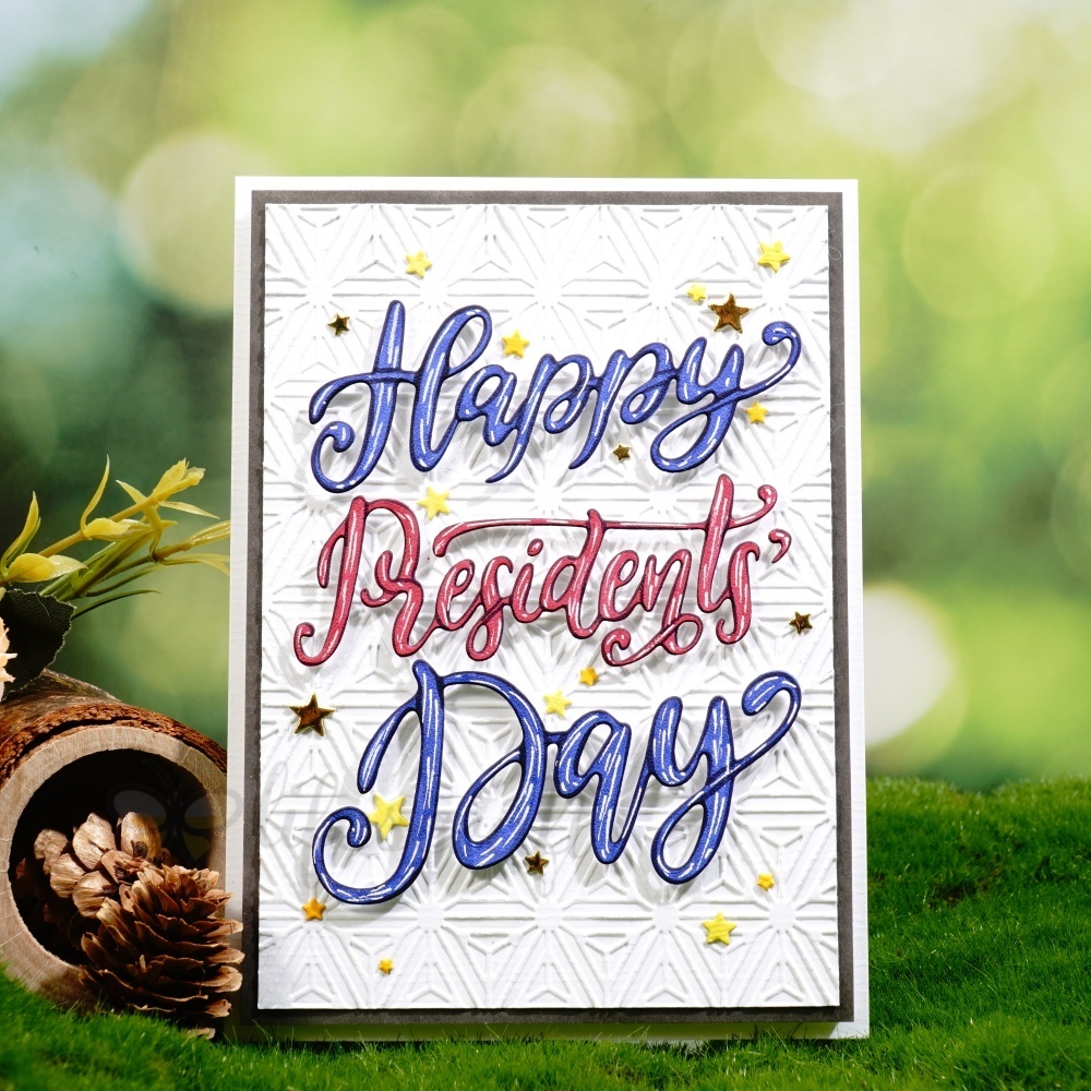Lifescraft Happy Presidential Day Cutting Dies