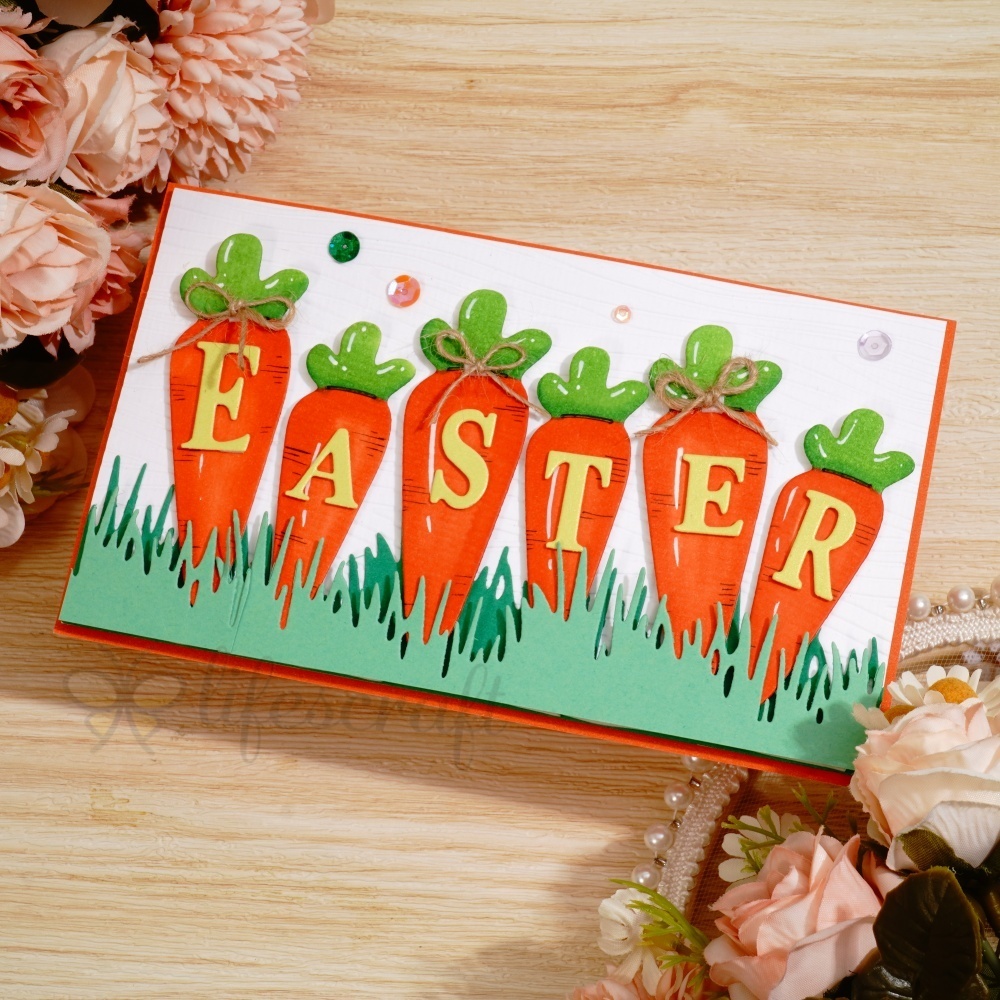 Lifescraft Carrot Easter Metal Cutting Dies