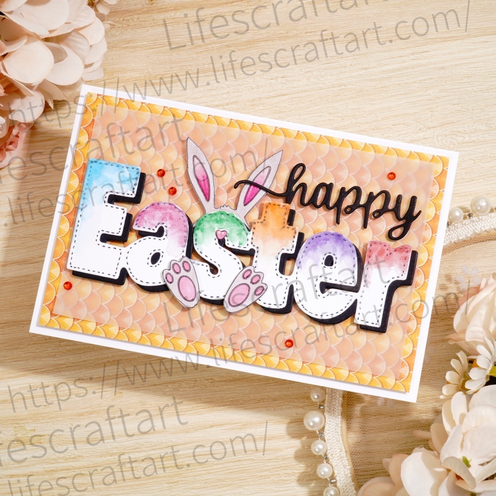 Lifescraft "Happy Easter" Cutting Dies
