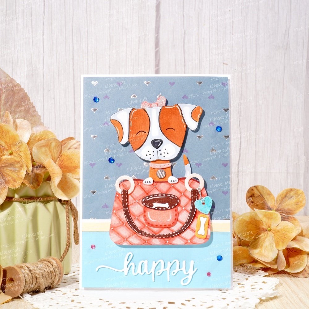 Lifescraft Handbag for the Puppy Metal Cutting Dies