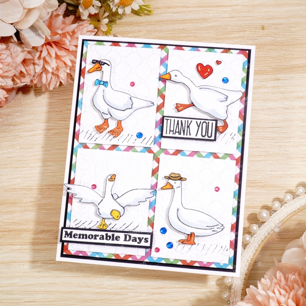 Lifescraft Happy Ducks Metal Cutting Dies