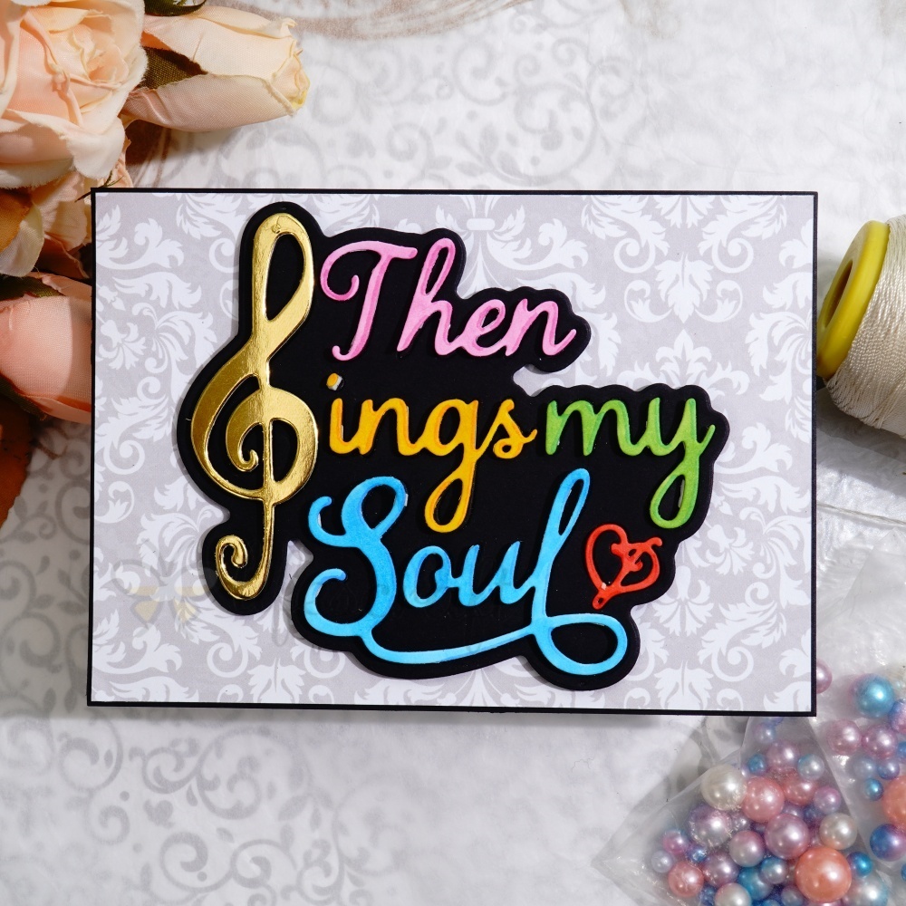 Lifescraft Then Sings My Soul Word Metal Cutting Dies