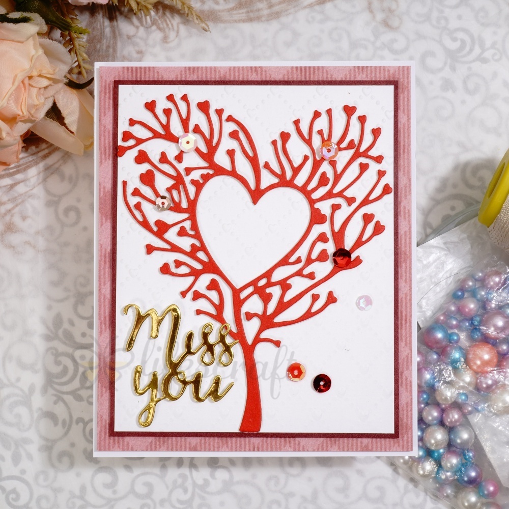 Lifescraft My Love Tree Metal Cutting Dies
