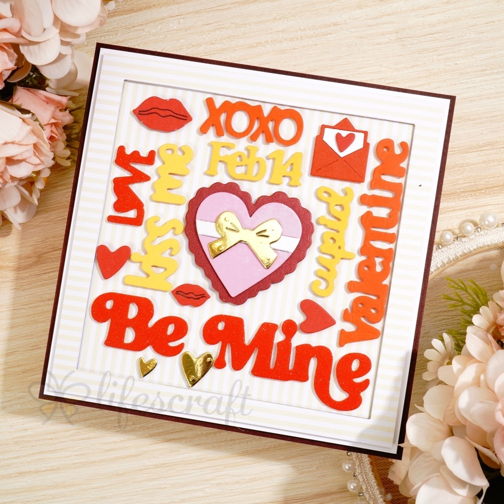 Lifescraft Be Mine Heart Metal Cutting Dies