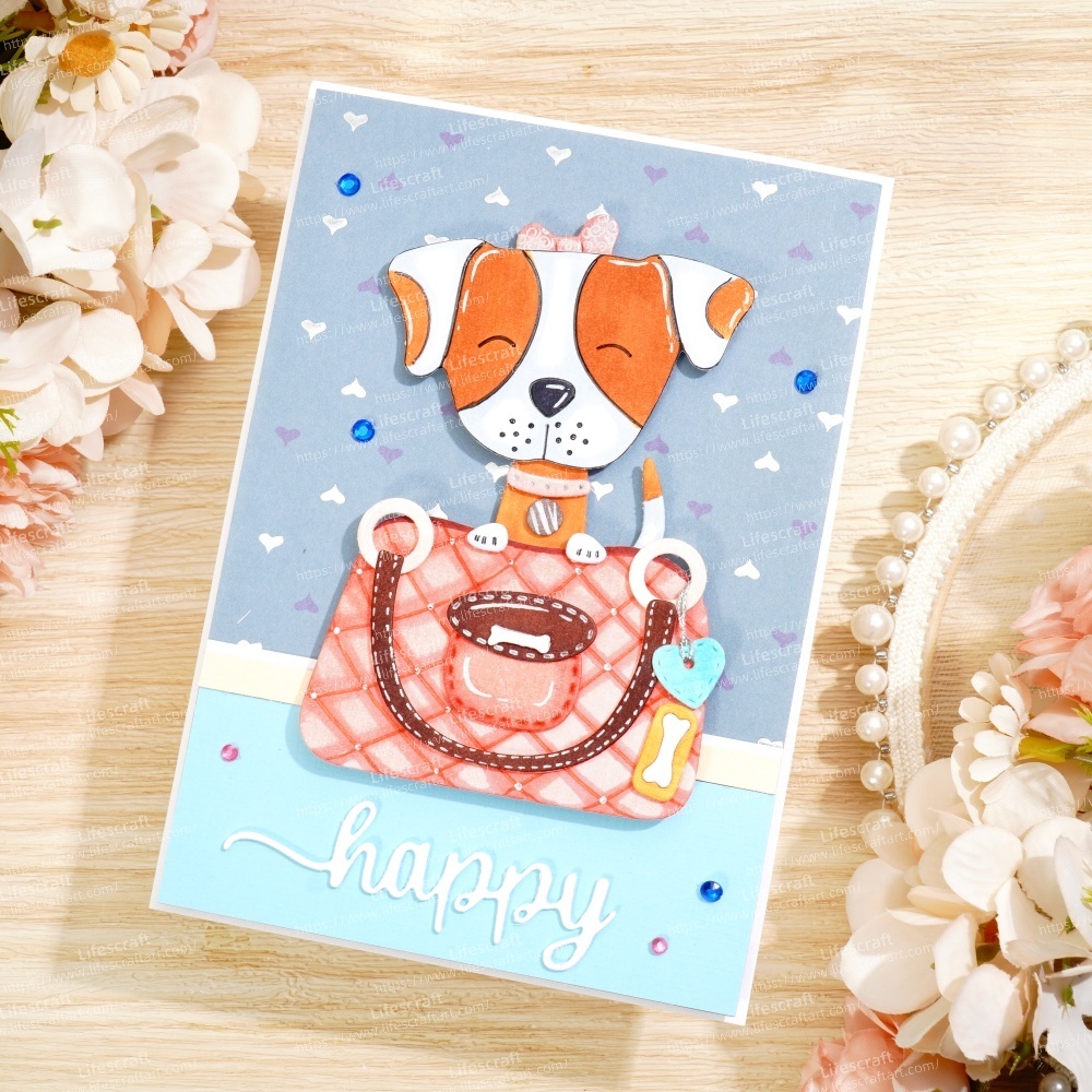 Lifescraft Handbag for the Puppy Metal Cutting Dies