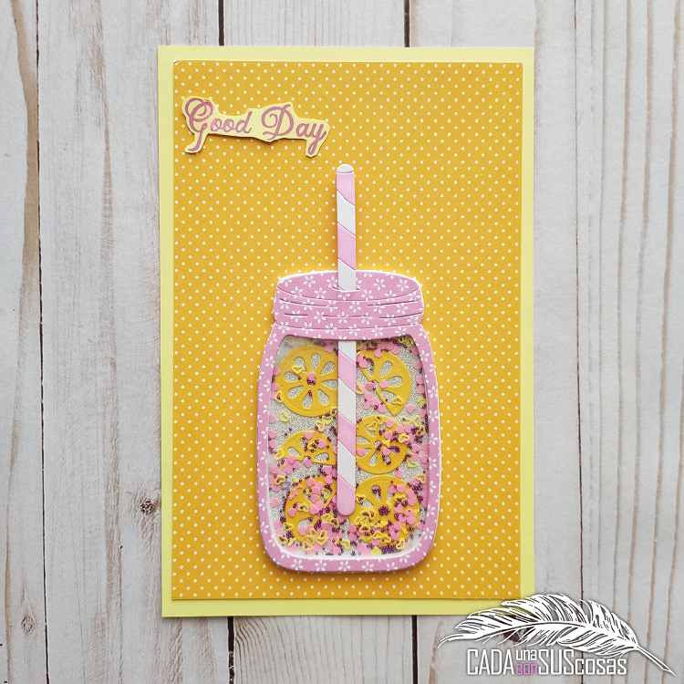 Lemon Glass Frame Decor Dies - Inlovearts