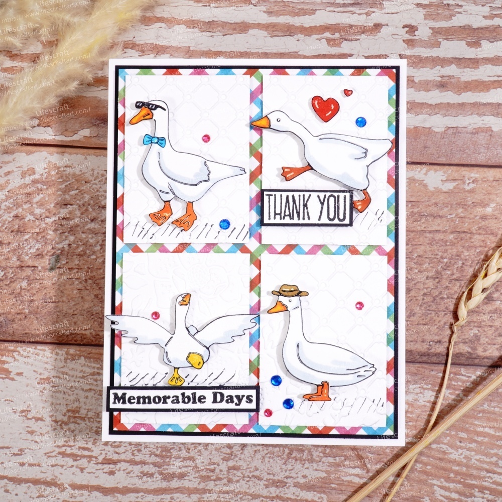 Lifescraft Happy Ducks Metal Cutting Dies