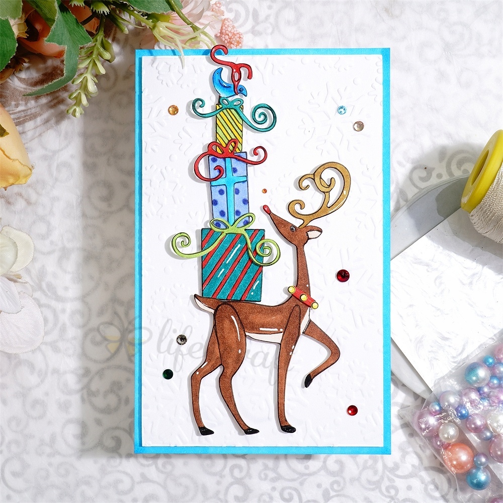 Lifescraft Gift Box on the Back of Elk Metal Cutting Dies