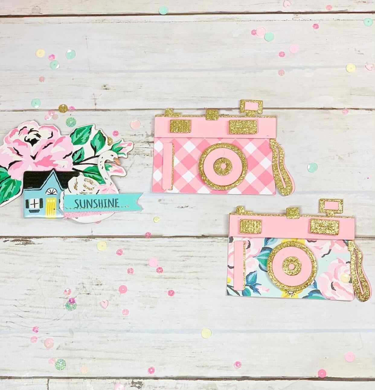 Creative Camera Decor Dies - Inlovearts