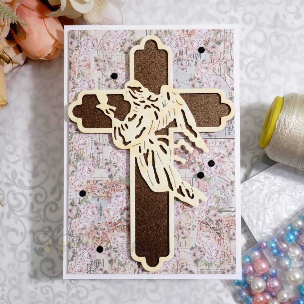 Lifescraft Jesus Angel Cross Metal Cutting Dies