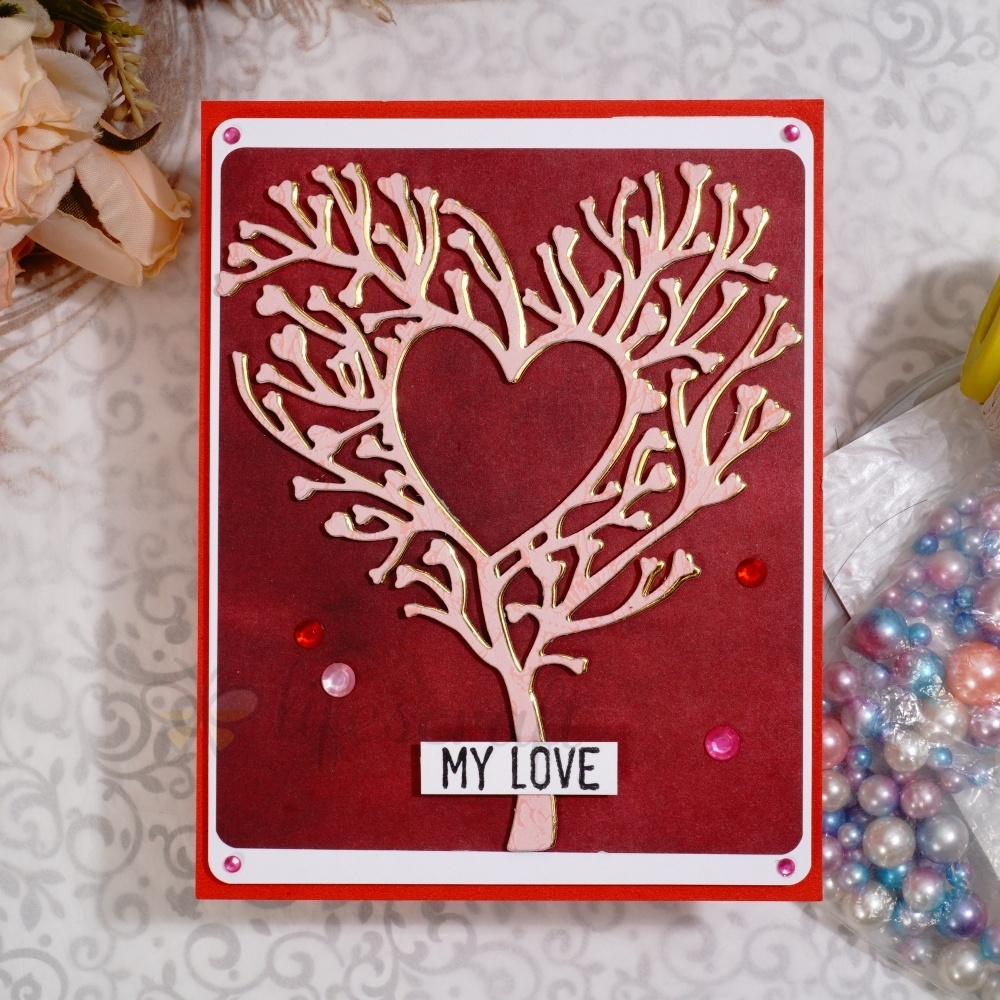 Lifescraft My Love Tree Metal Cutting Dies