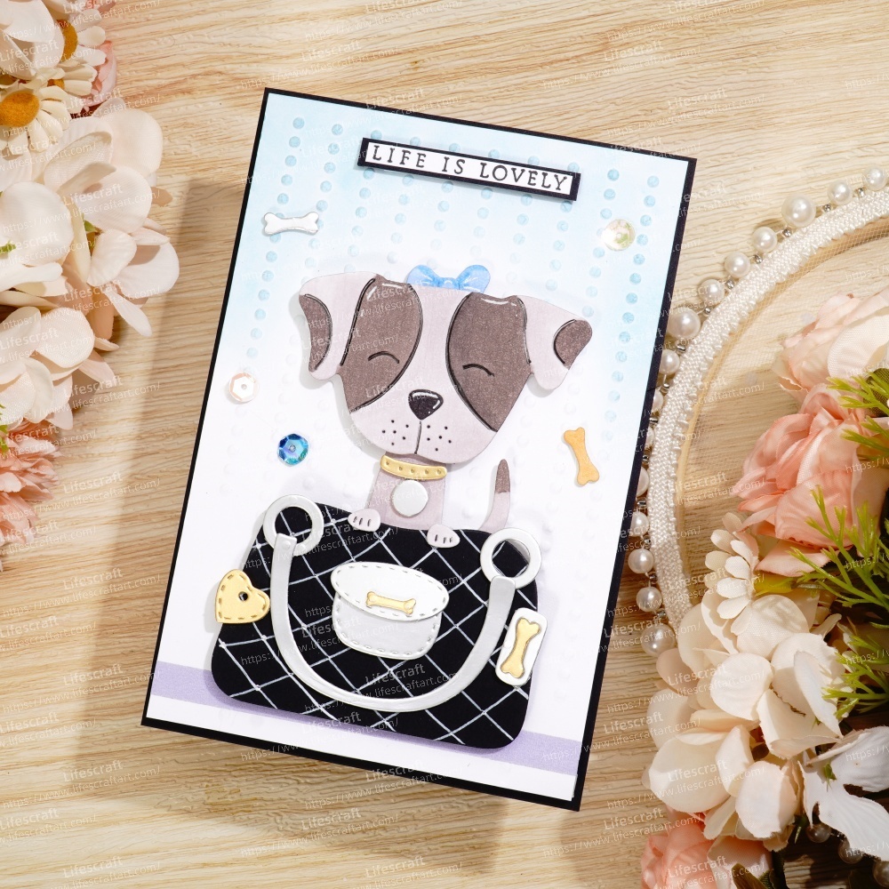 Lifescraft Handbag for the Puppy Metal Cutting Dies