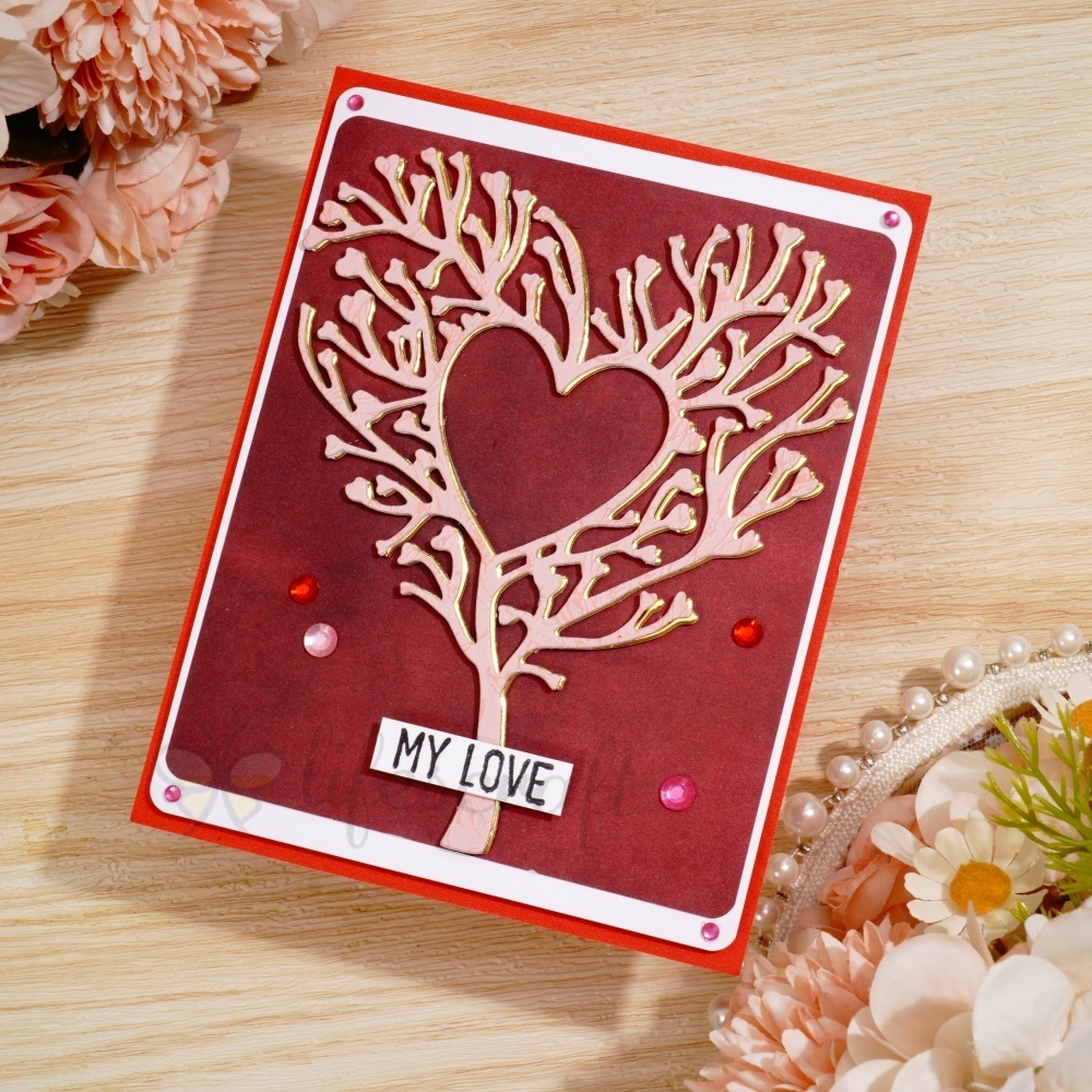 Lifescraft My Love Tree Metal Cutting Dies