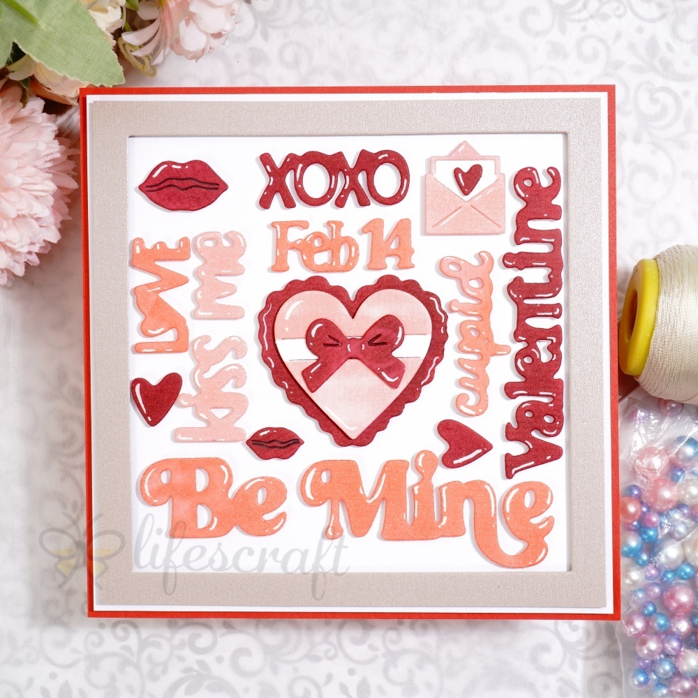 Lifescraft Be Mine Heart Metal Cutting Dies