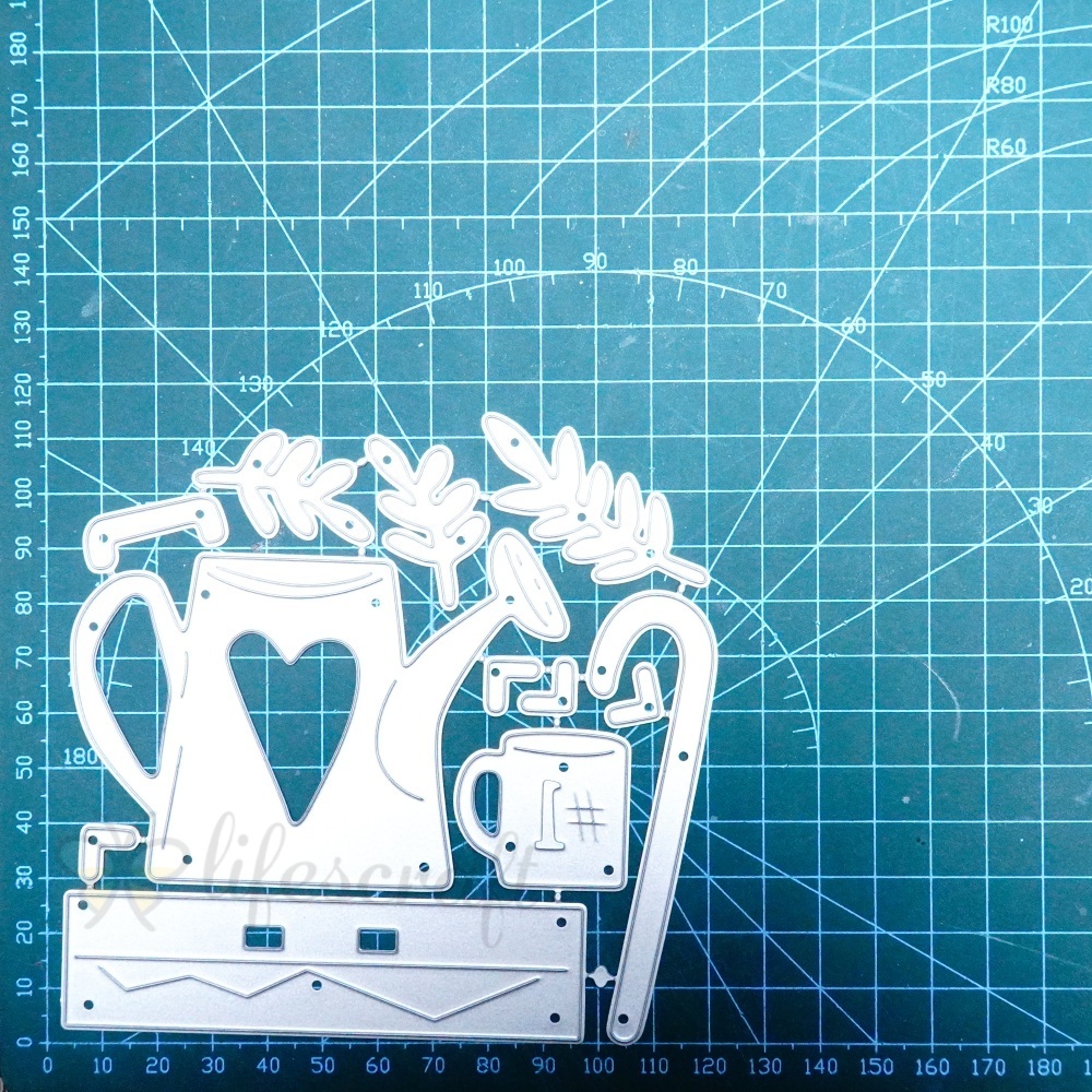 Lifescraft Watering Can Metal Cutting Dies