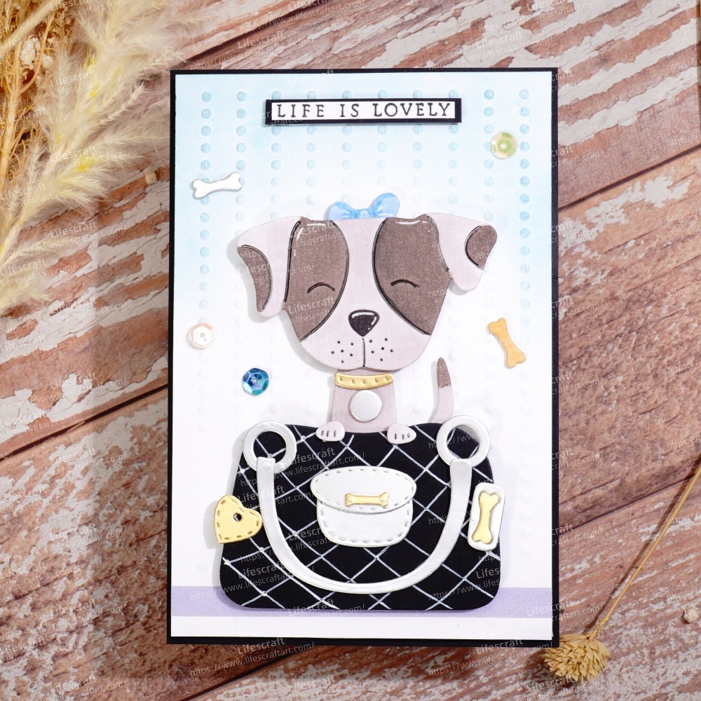 Lifescraft Handbag for the Puppy Metal Cutting Dies