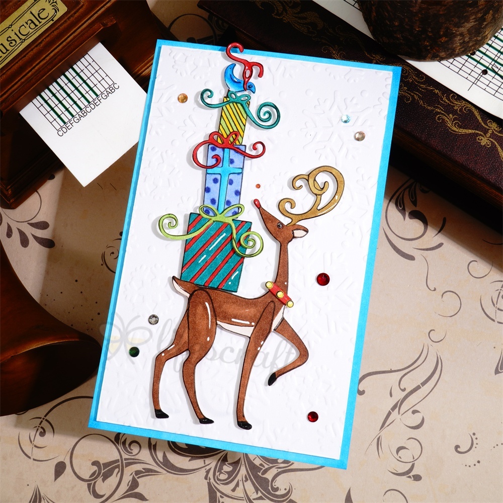 Lifescraft Gift Box on the Back of Elk Metal Cutting Dies