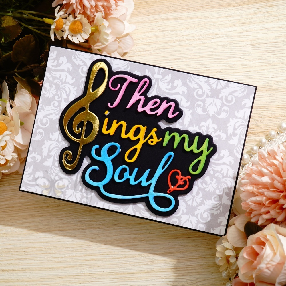 Lifescraft Then Sings My Soul Word Metal Cutting Dies