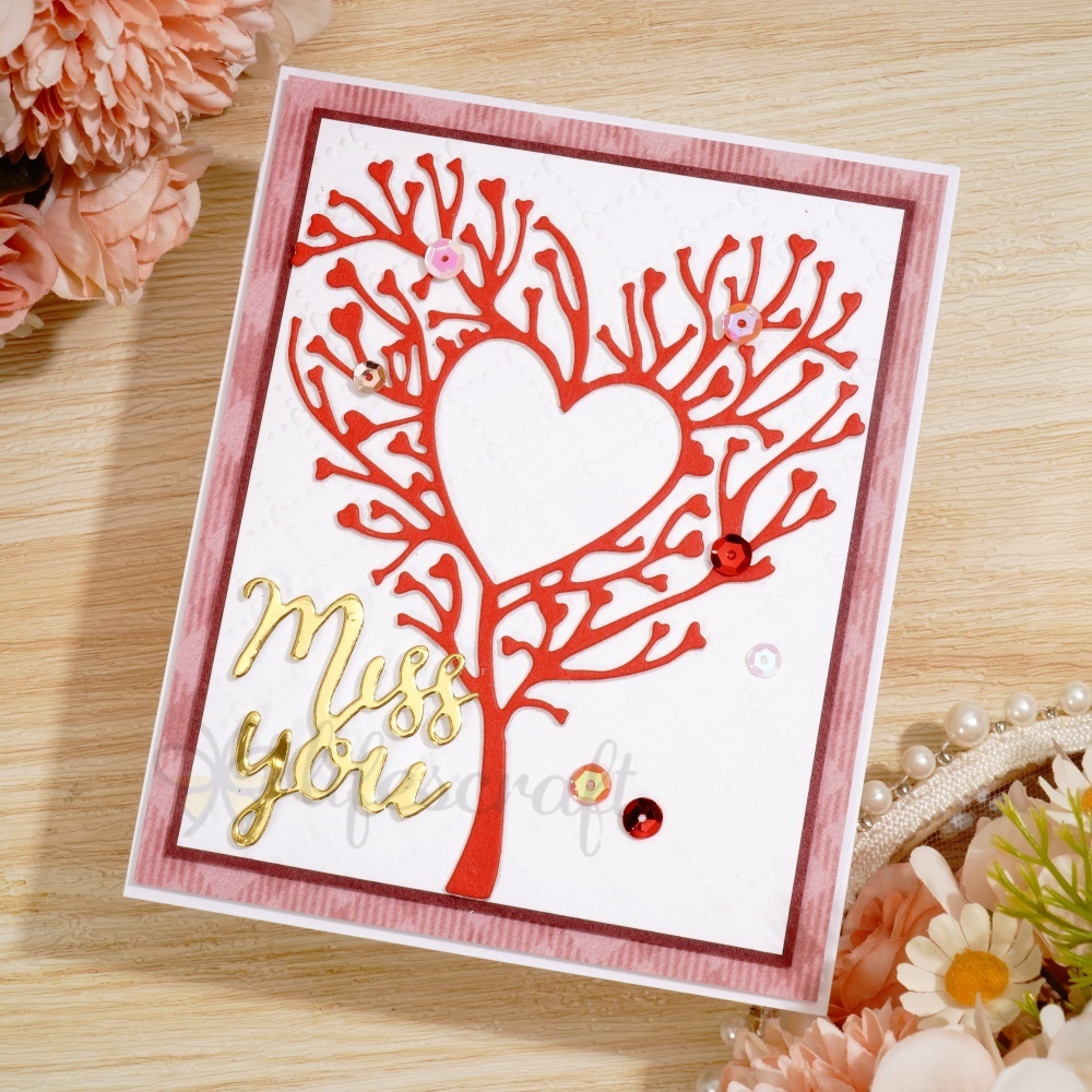 Lifescraft My Love Tree Metal Cutting Dies