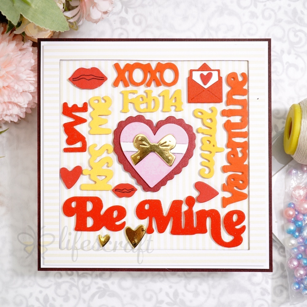 Lifescraft Be Mine Heart Metal Cutting Dies