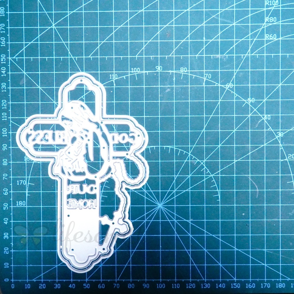 Lifescraft Prayer Cross Metal Cutting Dies