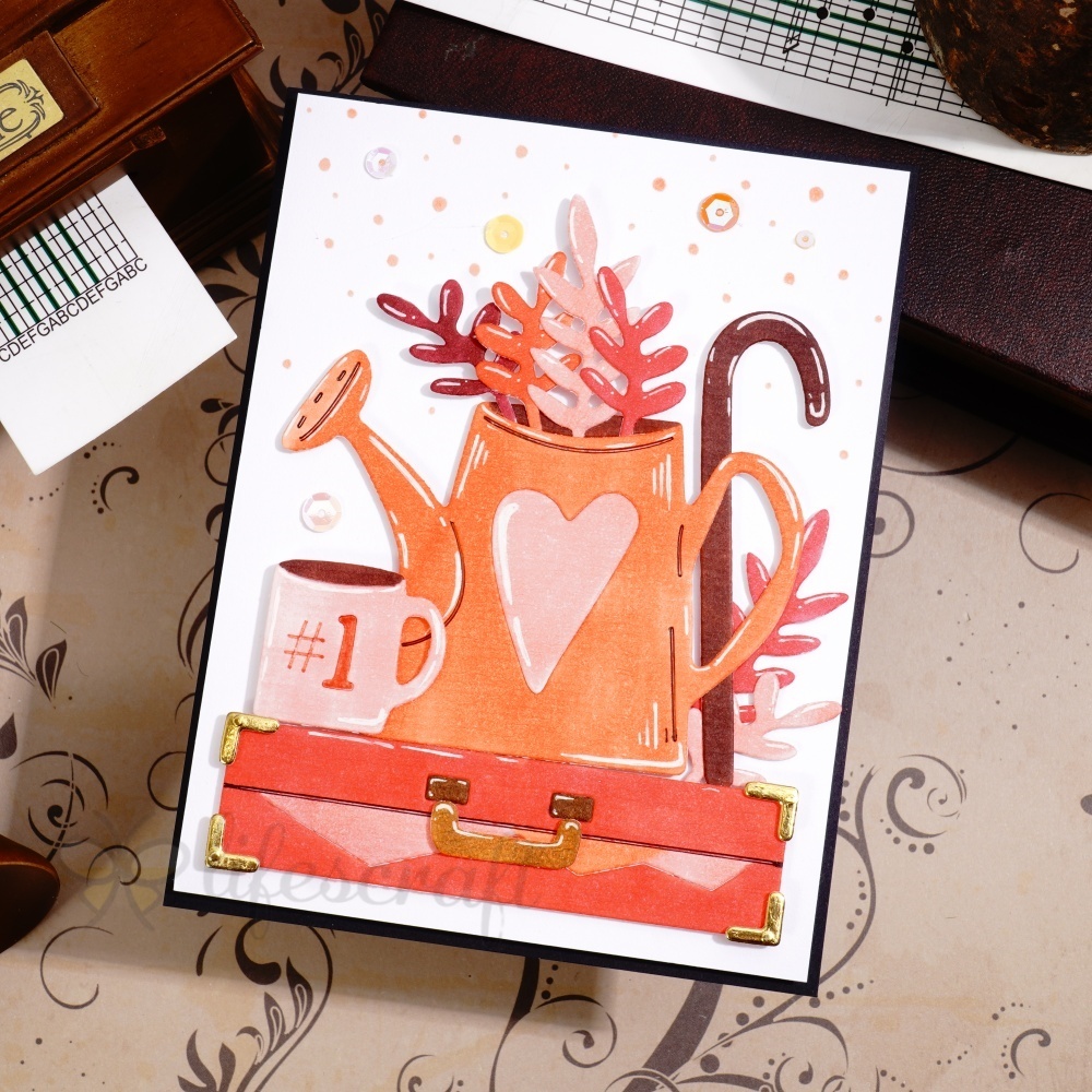 Lifescraft Watering Can Metal Cutting Dies