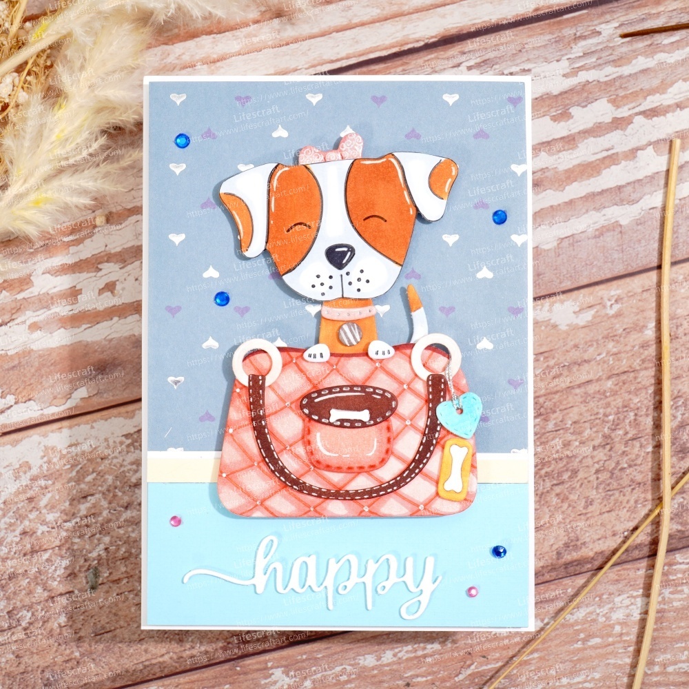 Lifescraft Handbag for the Puppy Metal Cutting Dies