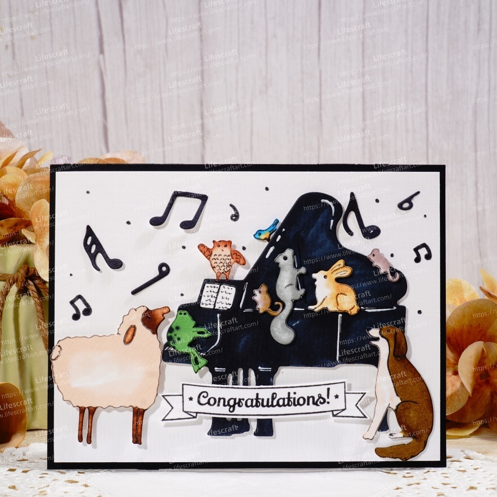 Lifescraft Animal Concert Performance Metal Cutting Dies