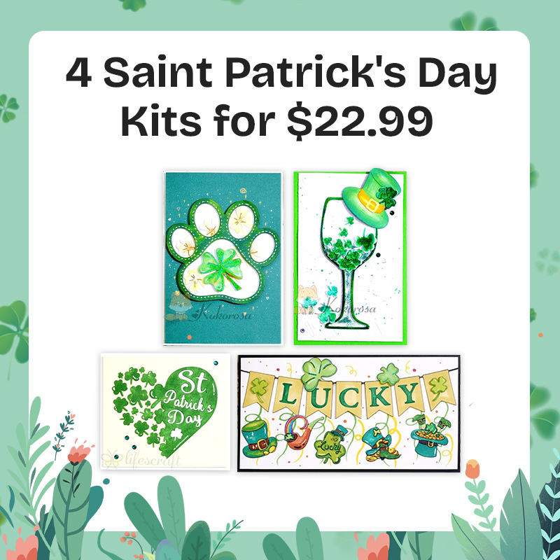 Lifescraft 	Saint Patrick's Day Bundle with 4 Items