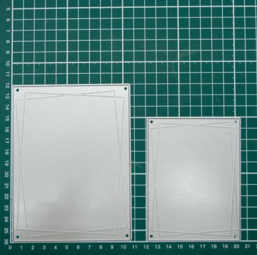 Stitched Embossing Backdrop Dies - Inlovearts