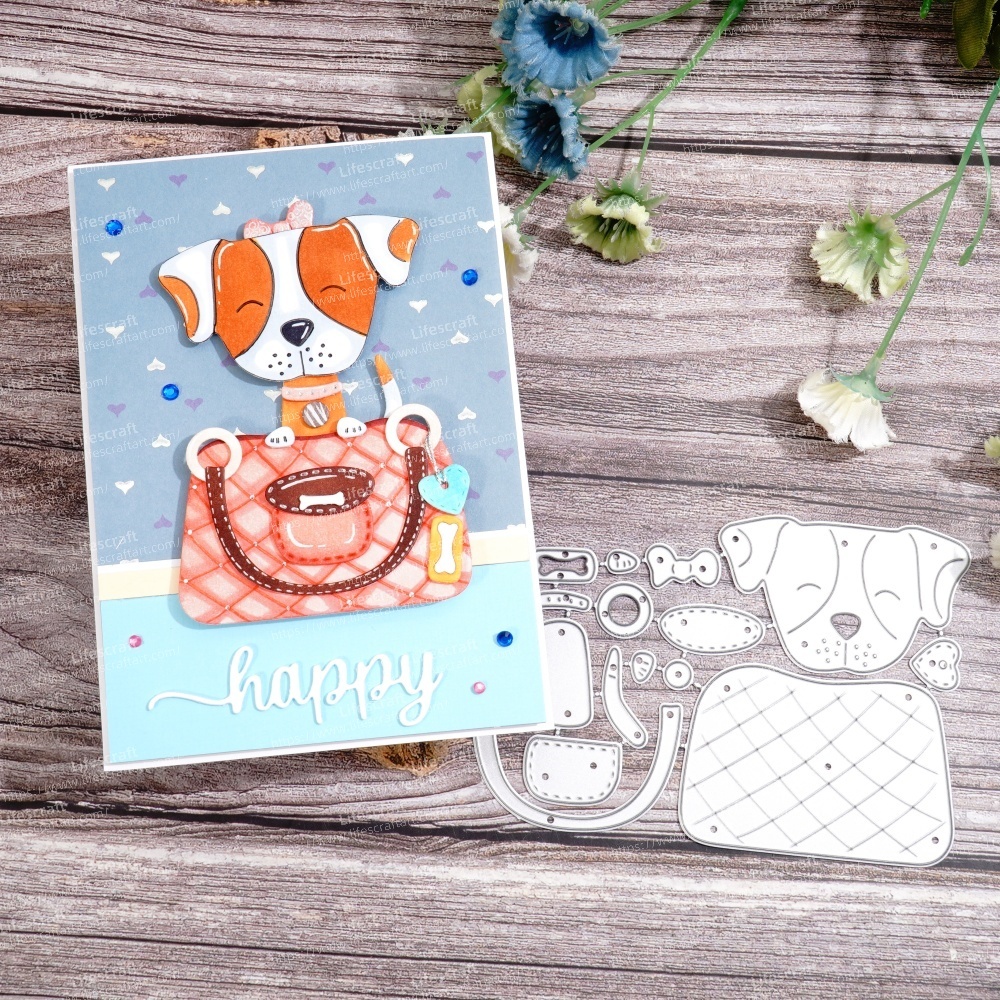 Lifescraft Handbag for the Puppy Metal Cutting Dies