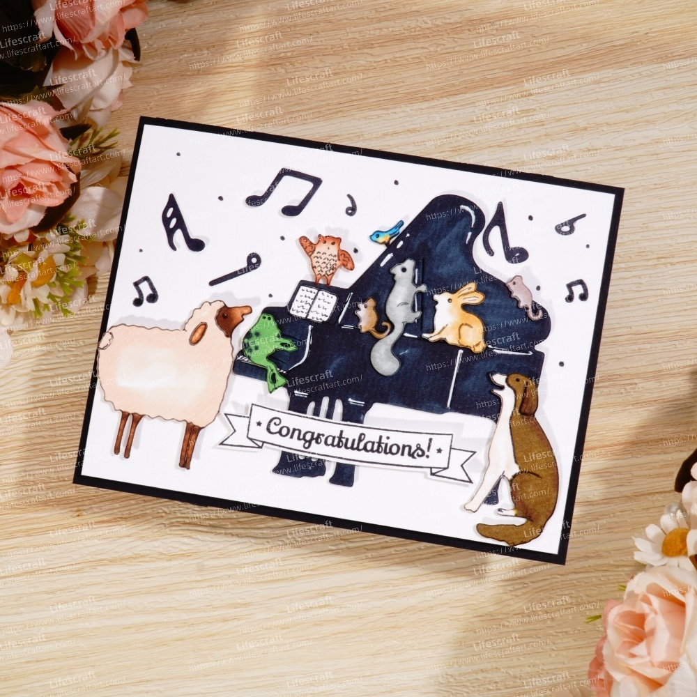 Lifescraft Animal Concert Performance Metal Cutting Dies