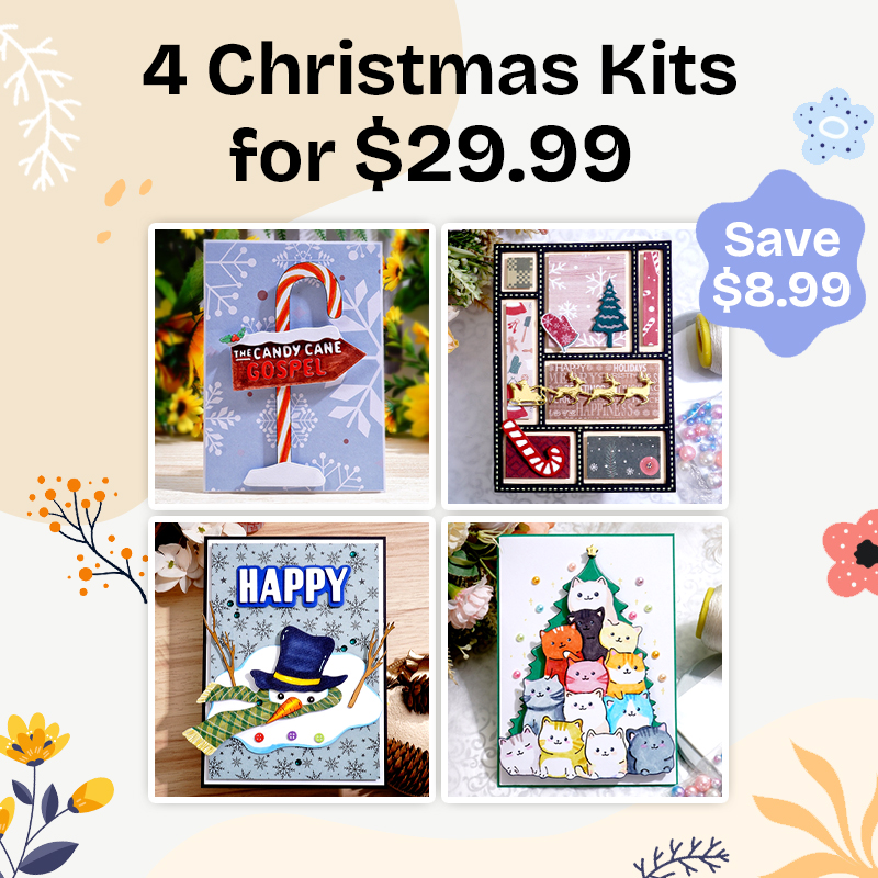 Lifescraft Christmas Kits for Bundles with 4 Items