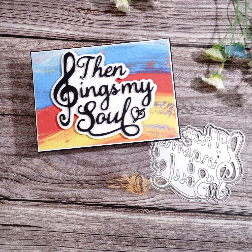 Lifescraft Then Sings My Soul Word Metal Cutting Dies